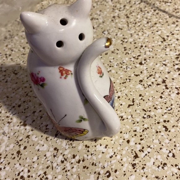 Japanese Small Colorful Porcelain Cat Figurine Andrea by Sadek - Picture 10 of 10